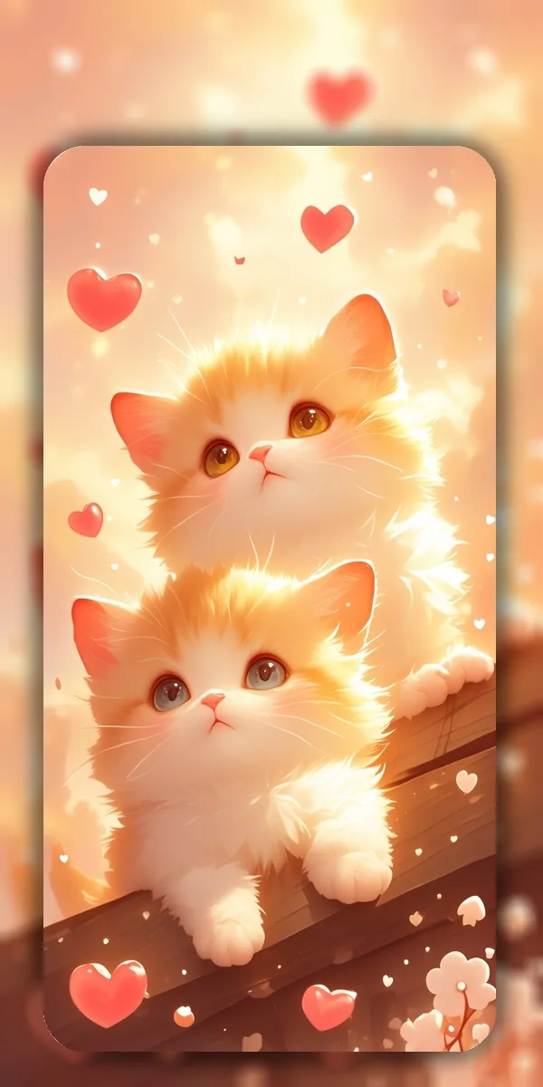 Cute Cat Wallpaper Live HD 4K | Indus Appstore | Screenshot