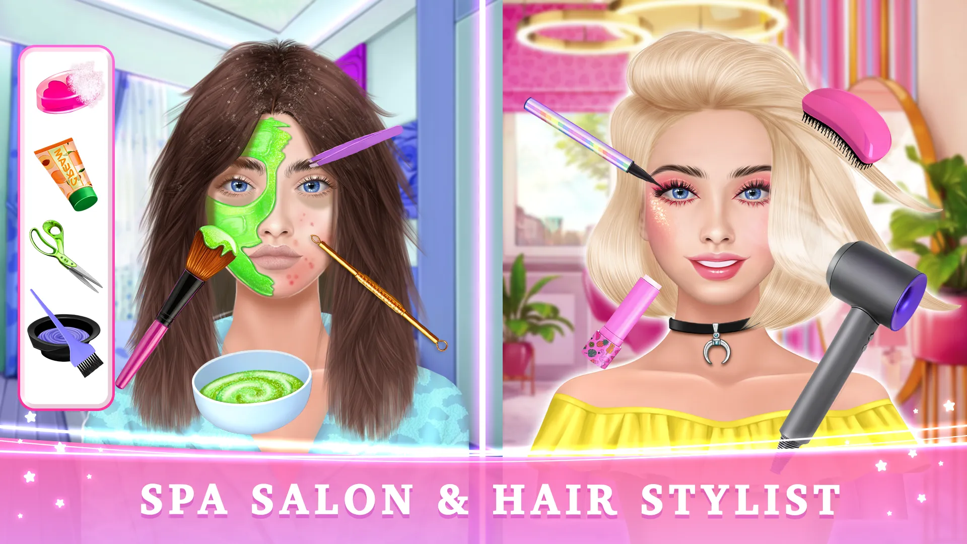 BFF Makeover - Spa & Dress Up | Indus Appstore | Screenshot