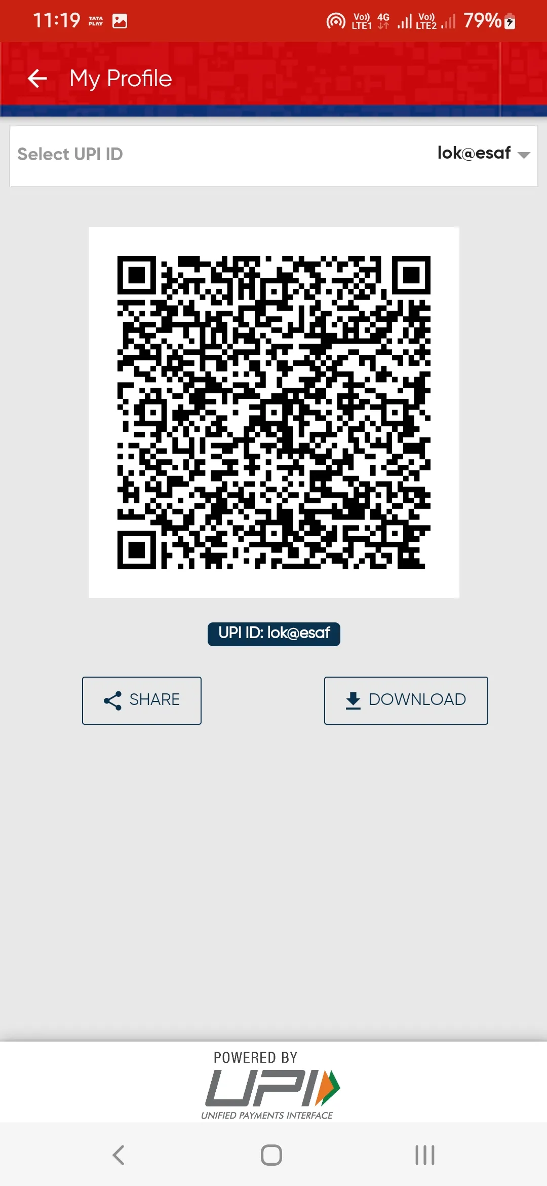 BHIM ESAF UPI | Indus Appstore | Screenshot