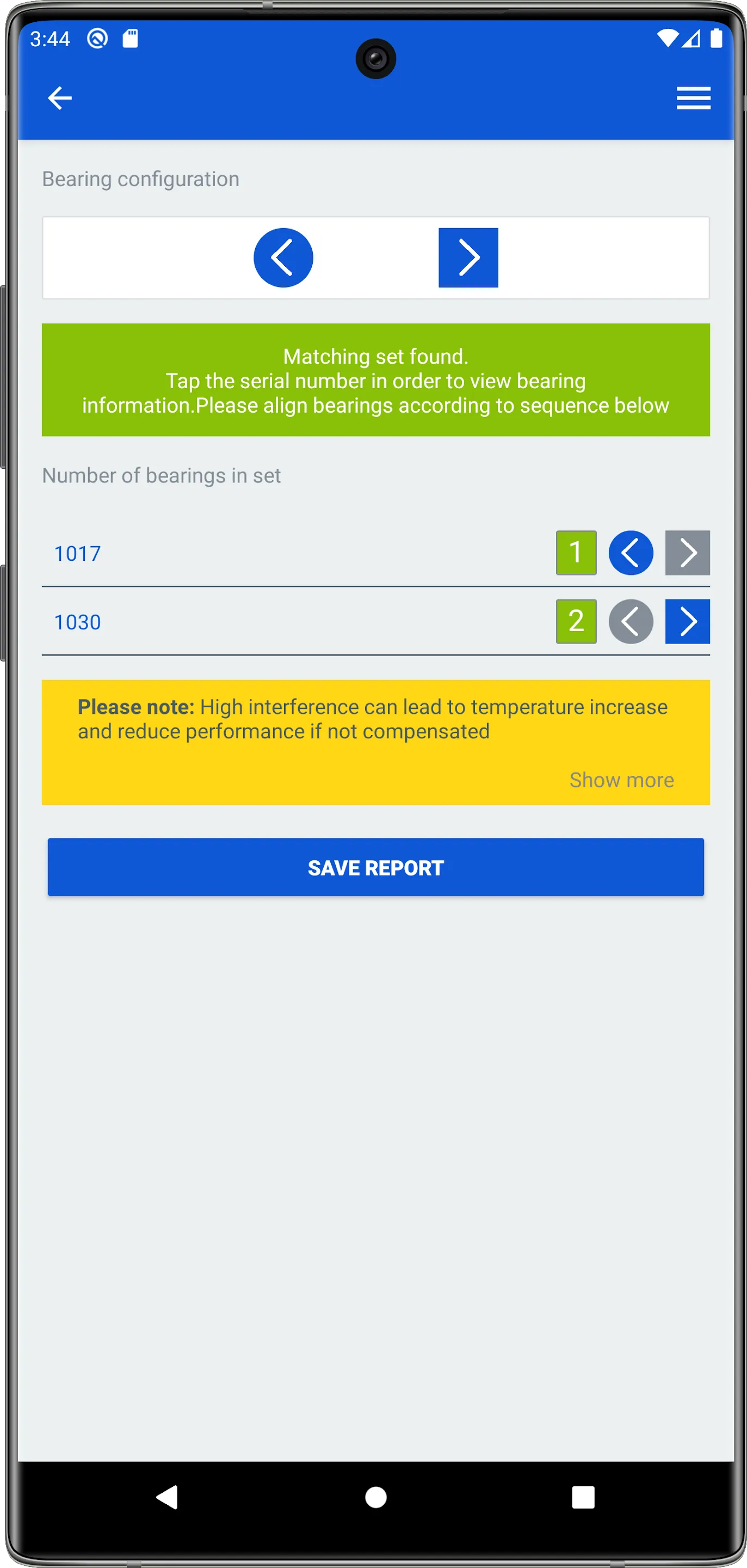 SKF Super-precision manager | Indus Appstore | Screenshot