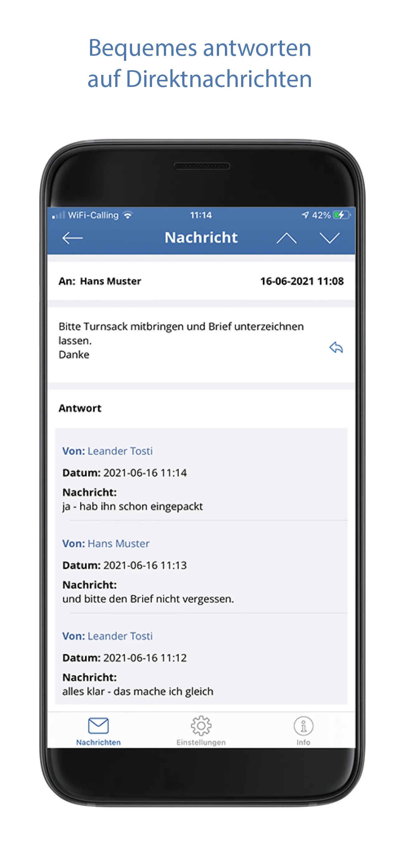 Push-Push | Kommunikation für  | Indus Appstore | Screenshot