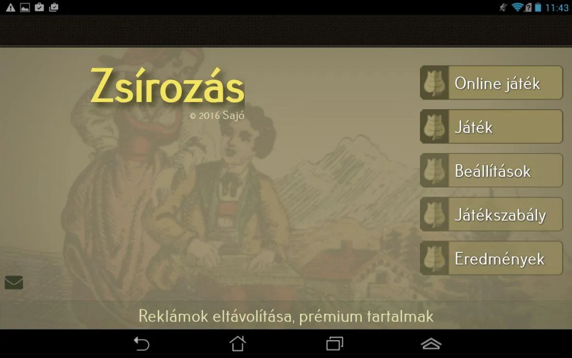 Zsirozas old - Fat card game | Indus Appstore | Screenshot