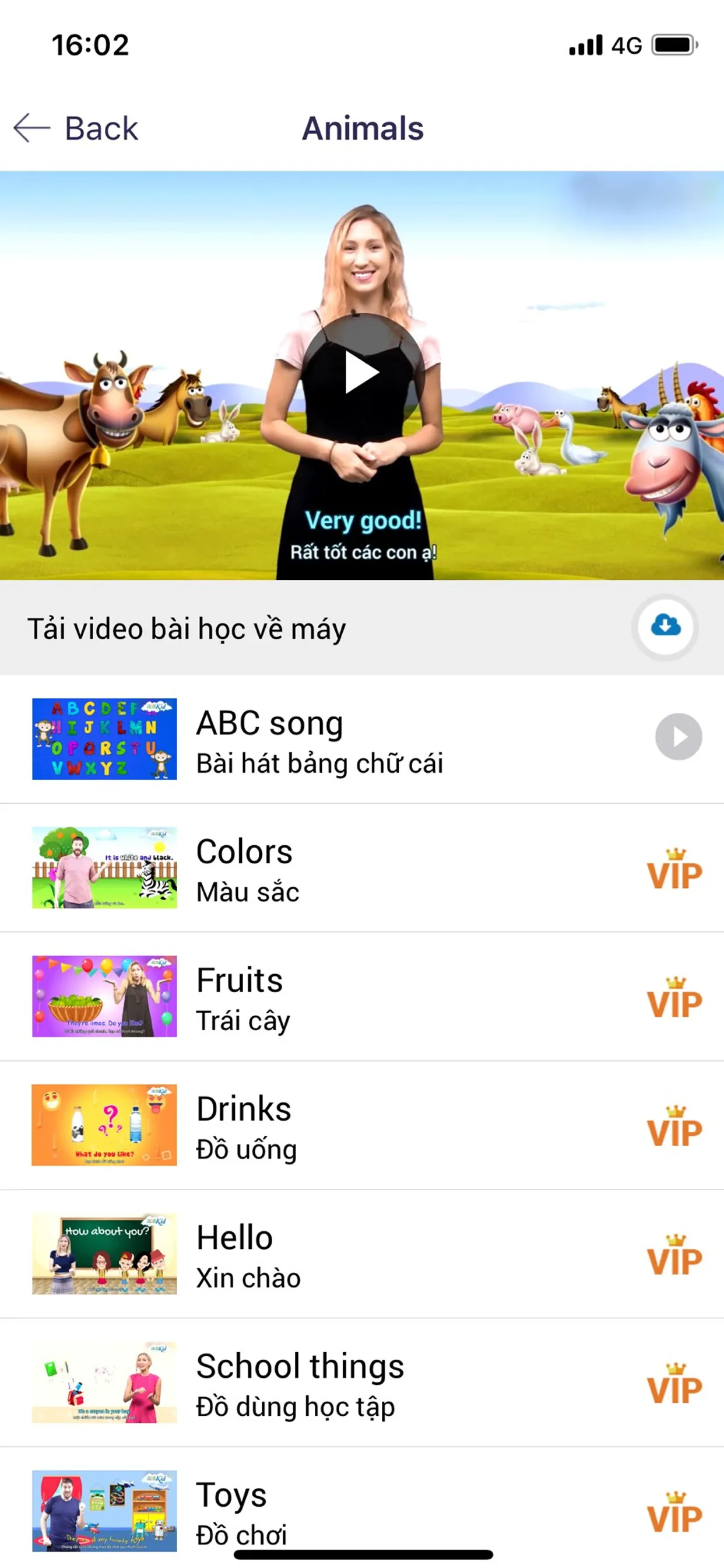 Tiếng Anh 123 | Indus Appstore | Screenshot