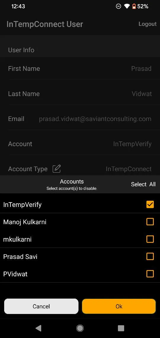 InTemp | Indus Appstore | Screenshot