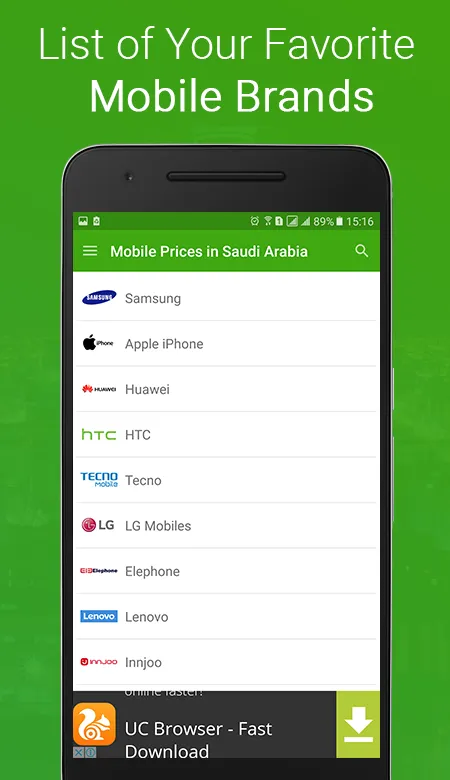 Mobile Prices in Saudi Arabia | Indus Appstore | Screenshot