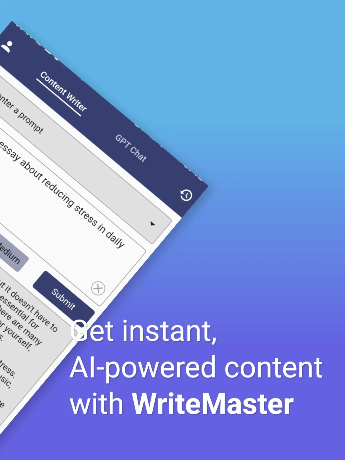 WriteMaster AI Content Writer | Indus Appstore | Screenshot