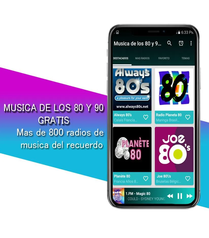 80s and 90s Music | Indus Appstore | Screenshot