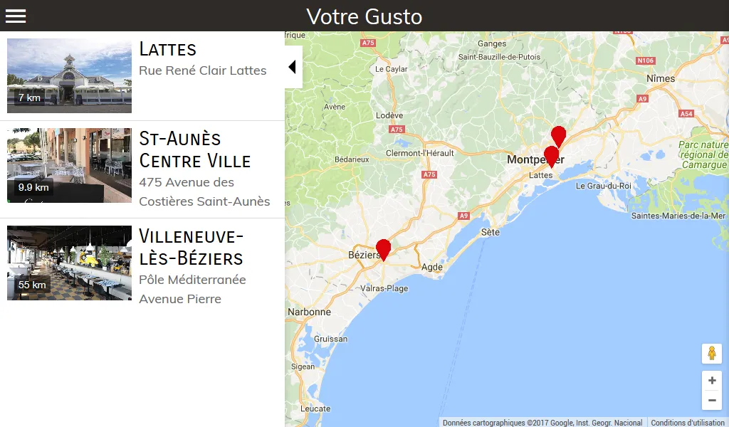 Brasserie GUSTO | Indus Appstore | Screenshot