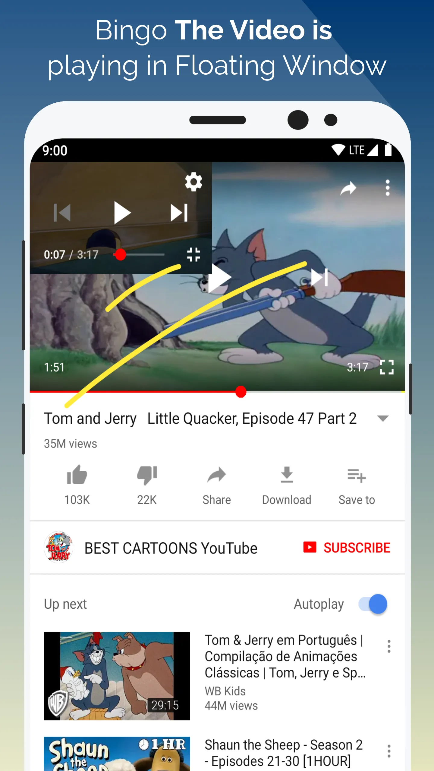 Float Tube- Float Video Player | Indus Appstore | Screenshot