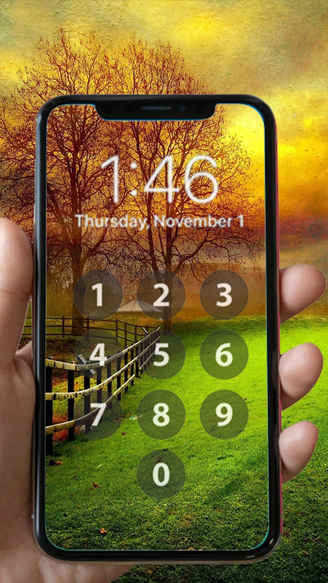 Pin Lock Screen | Indus Appstore | Screenshot