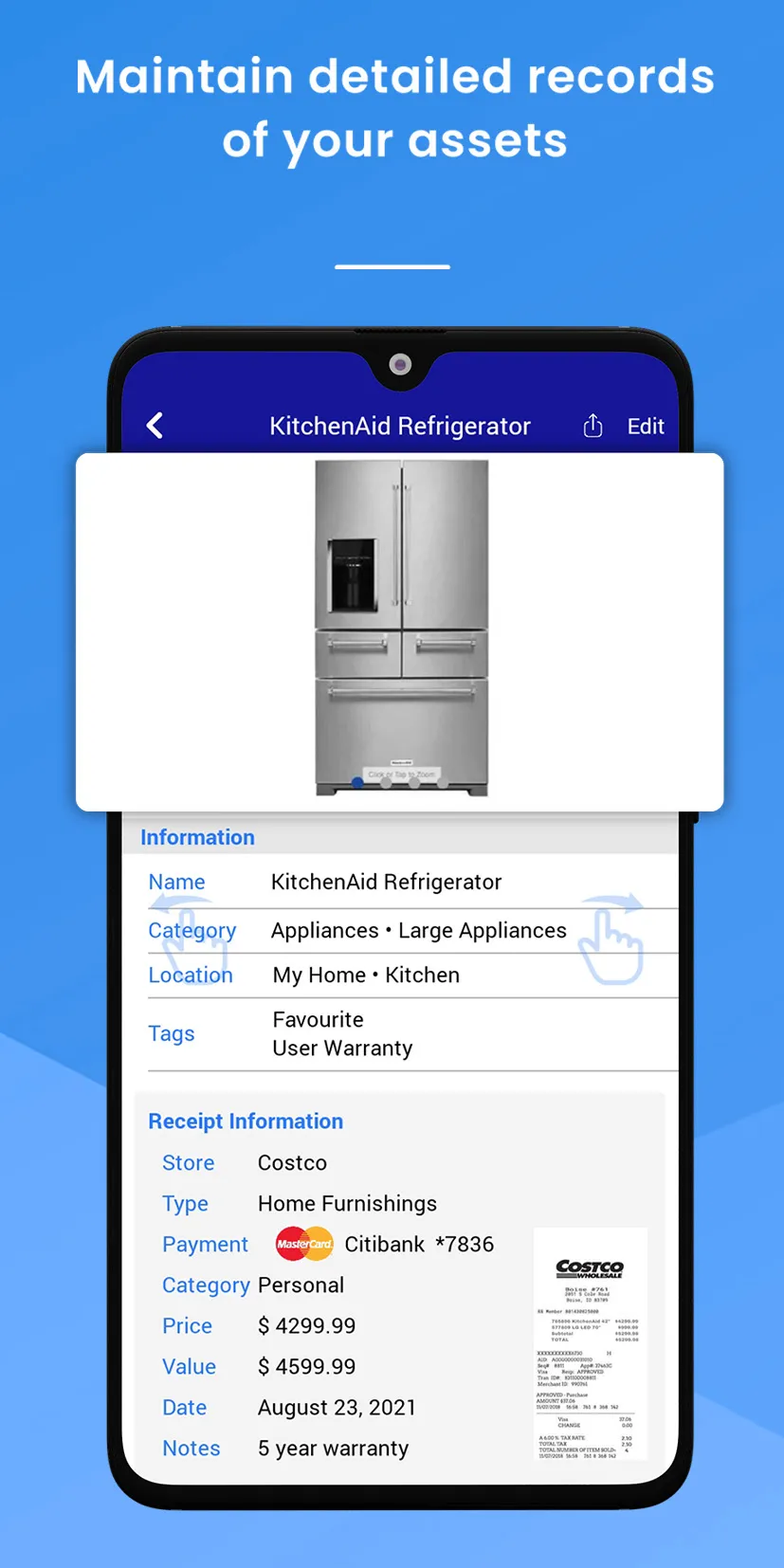 Categorizr: Receipt Scanner | Indus Appstore | Screenshot
