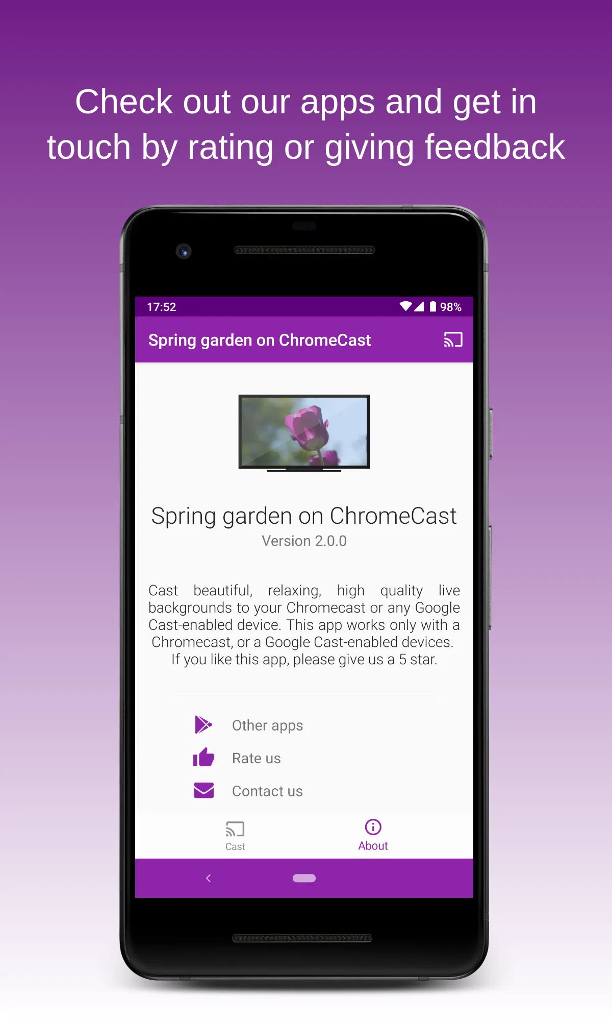 Spring Garden on Chromecast | Indus Appstore | Screenshot