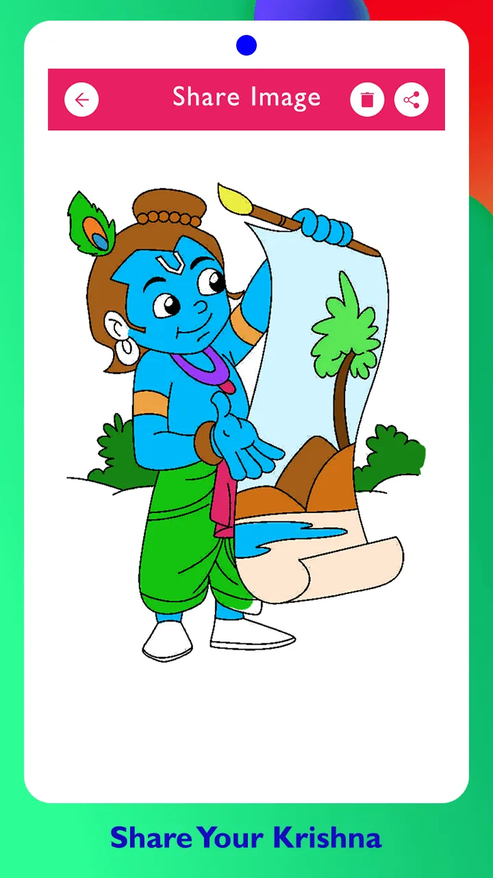 Lord Krishna Paint and Colors | Indus Appstore | Screenshot