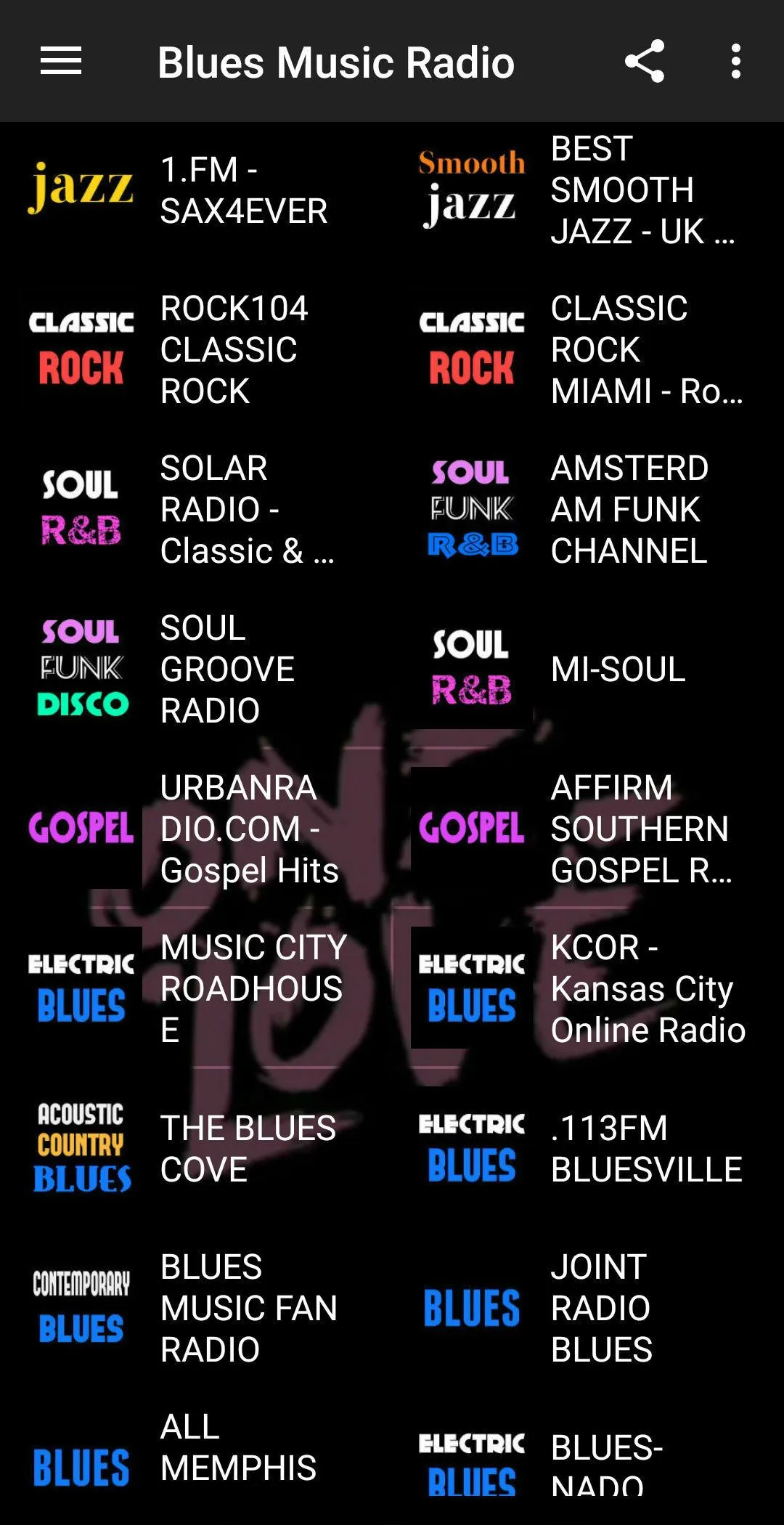 Blues music radio | Indus Appstore | Screenshot