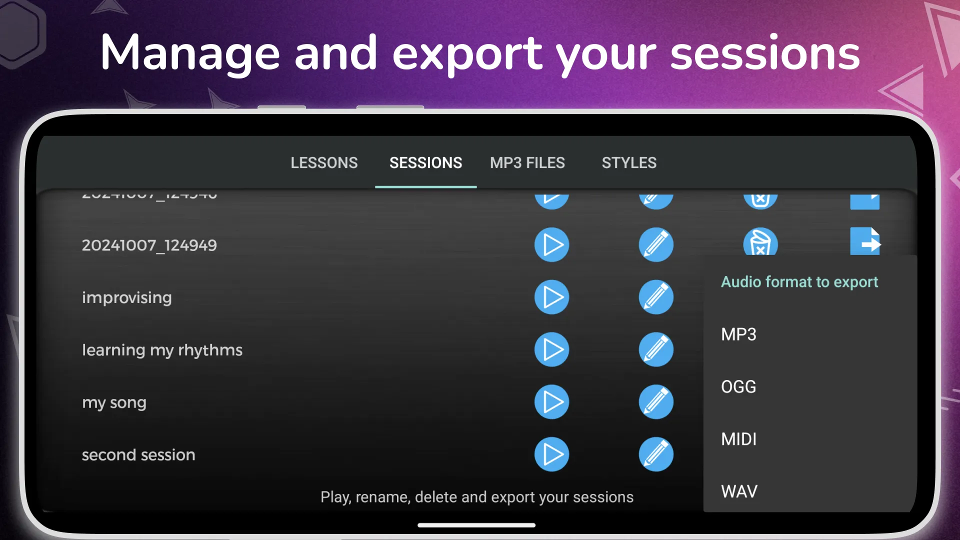 Drum Solo Studio: drums set | Indus Appstore | Screenshot