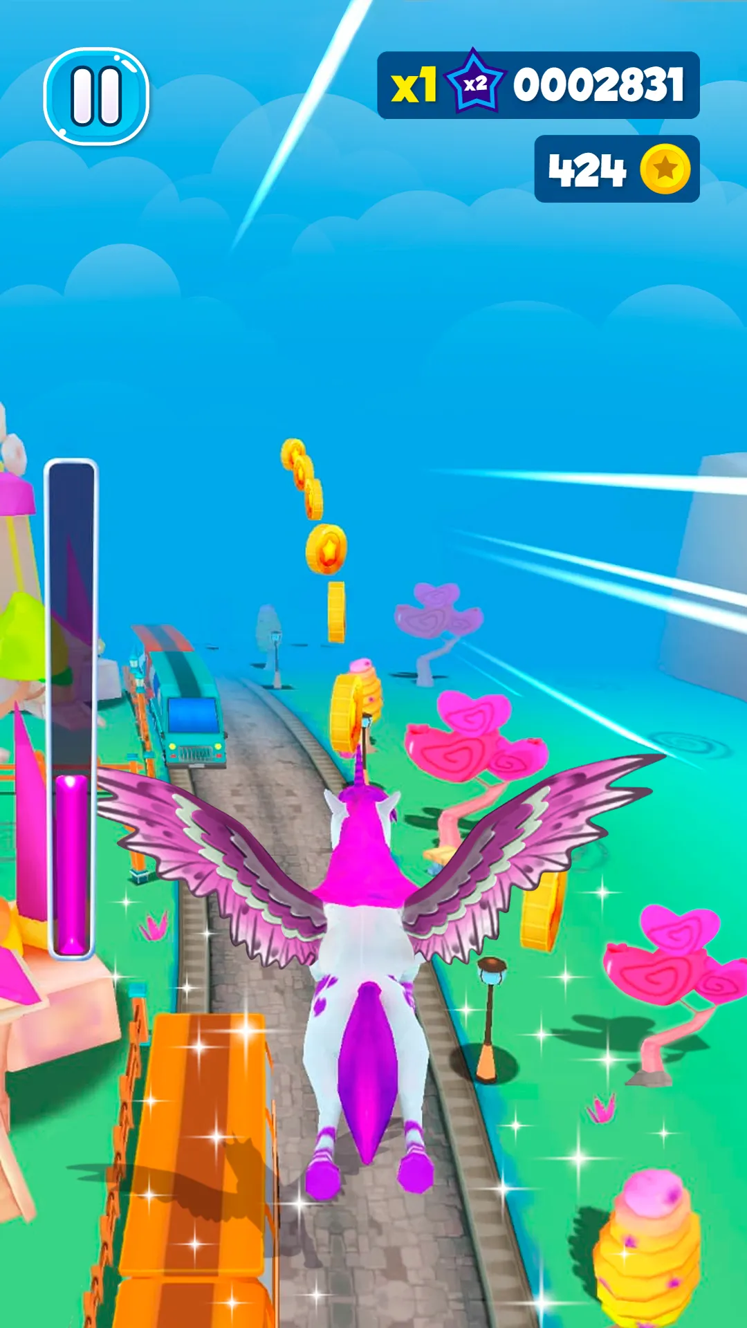 Unicorn Dash: Fun Runner 2 | Indus Appstore | Screenshot