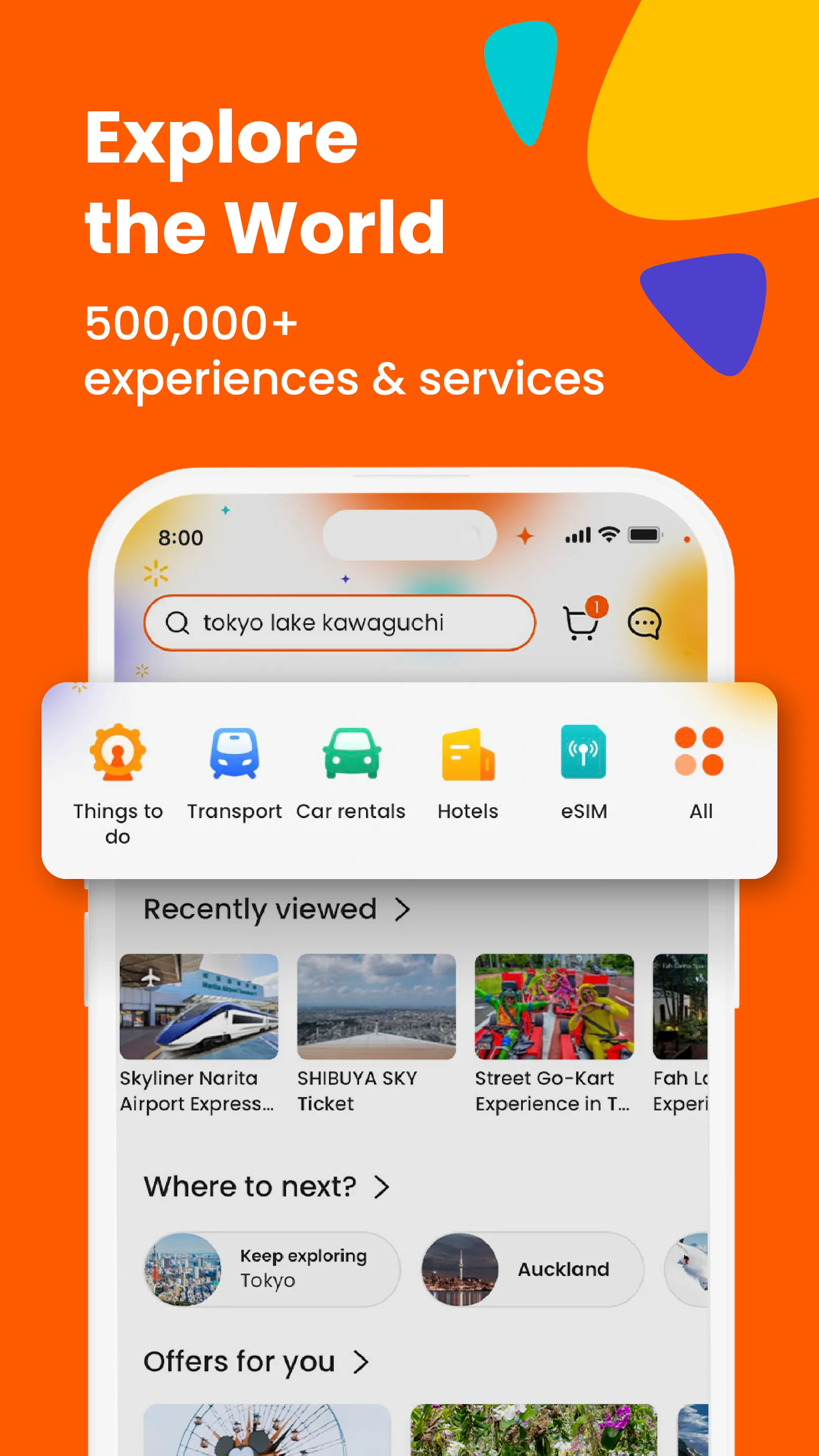 Klook: Travel, Hotels, Leisure | Indus Appstore | Screenshot