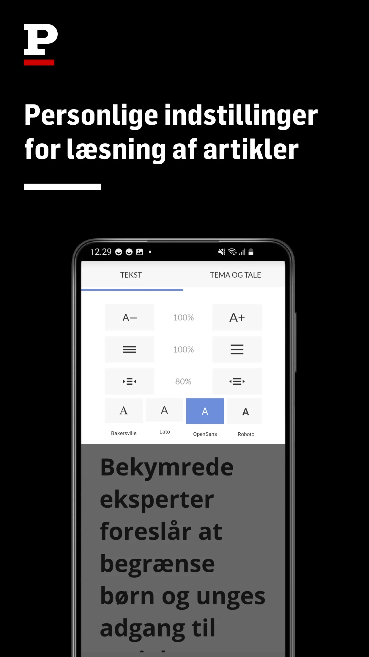 Politiken e-avisen | Indus Appstore | Screenshot