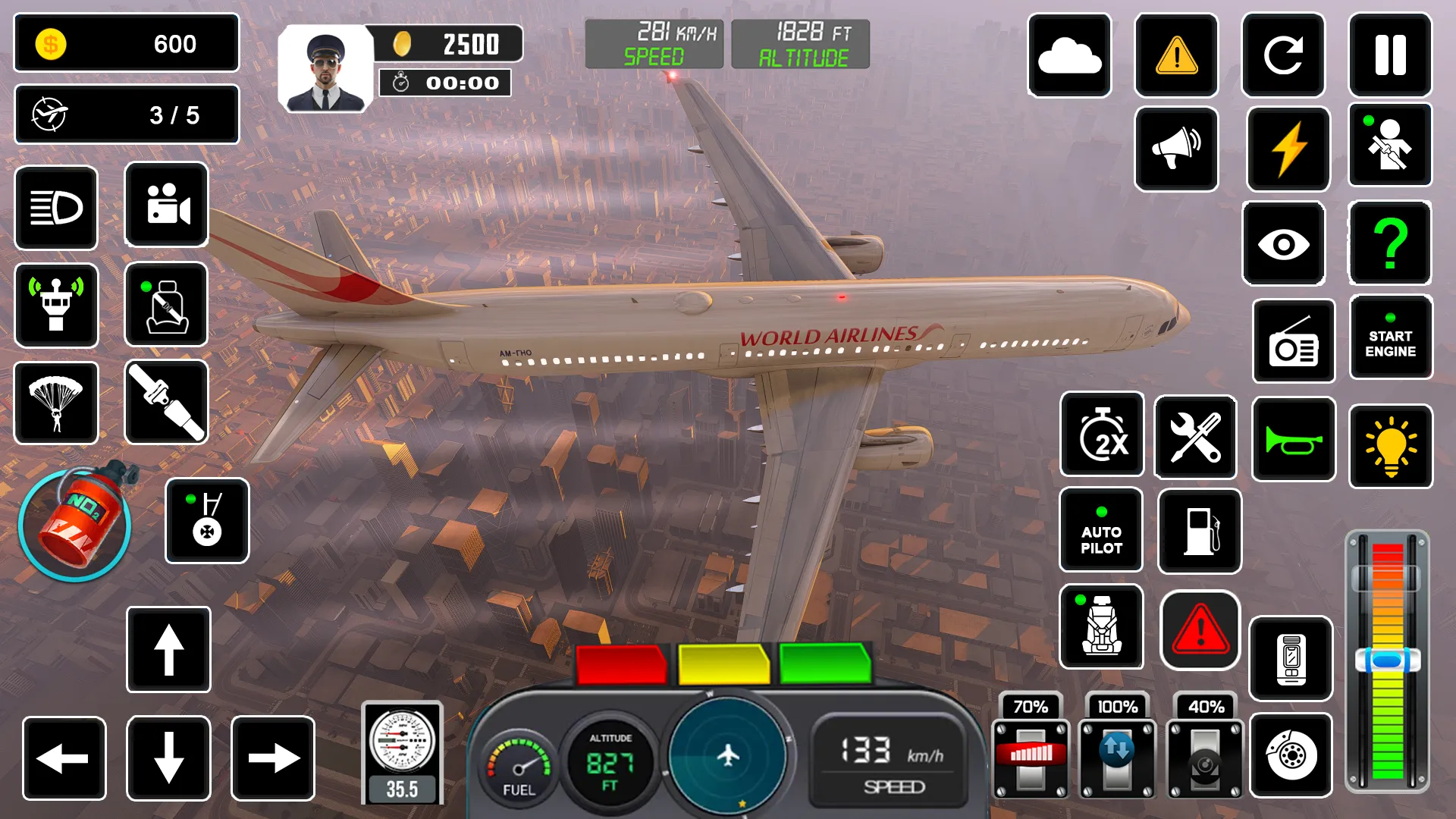 Pilot Flight Simulator Games | Indus Appstore | Screenshot