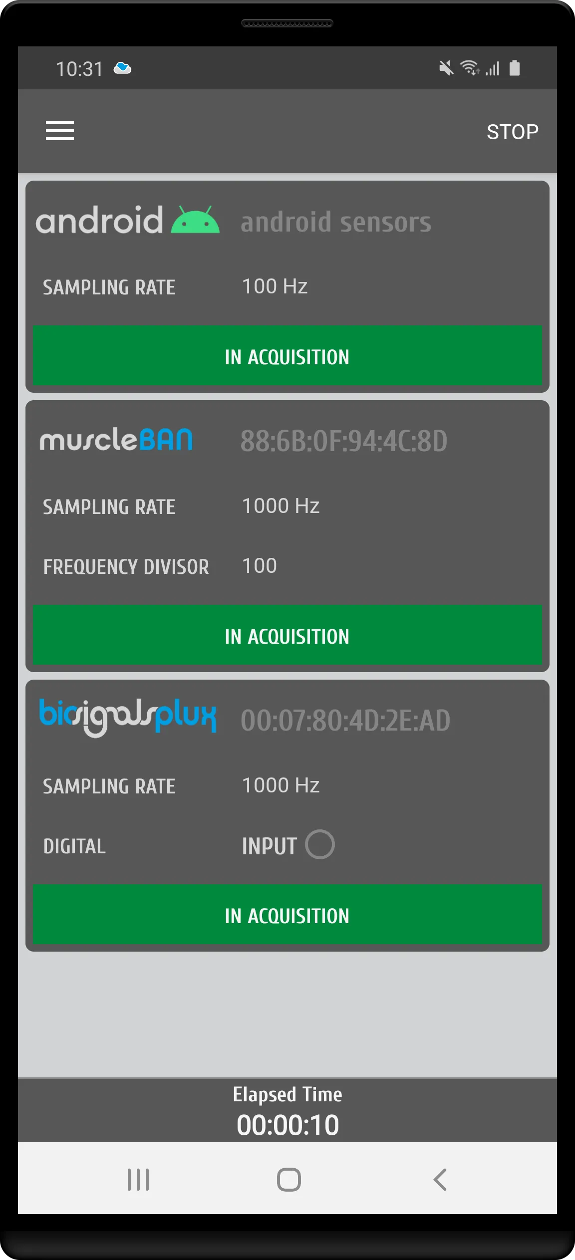 OpenSignals Mobile | Indus Appstore | Screenshot