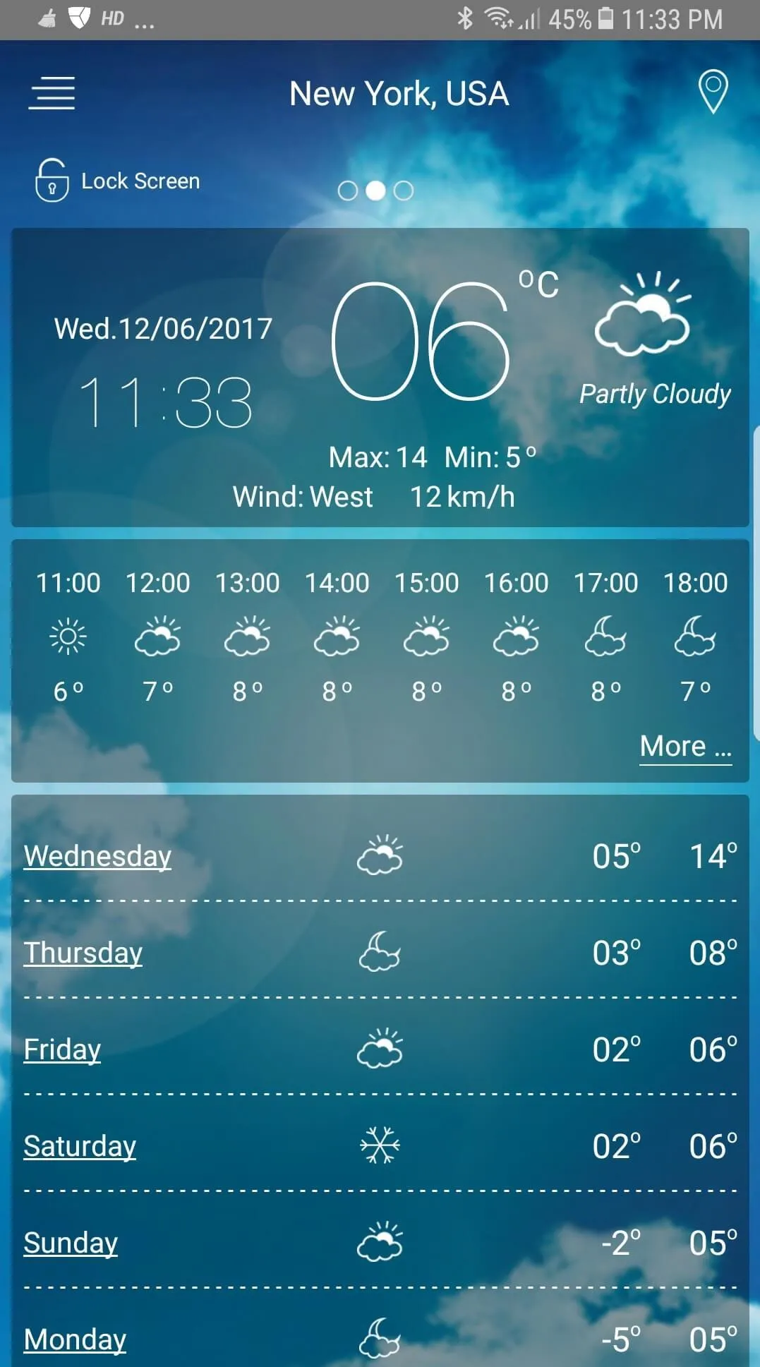 Weather app | Indus Appstore | Screenshot