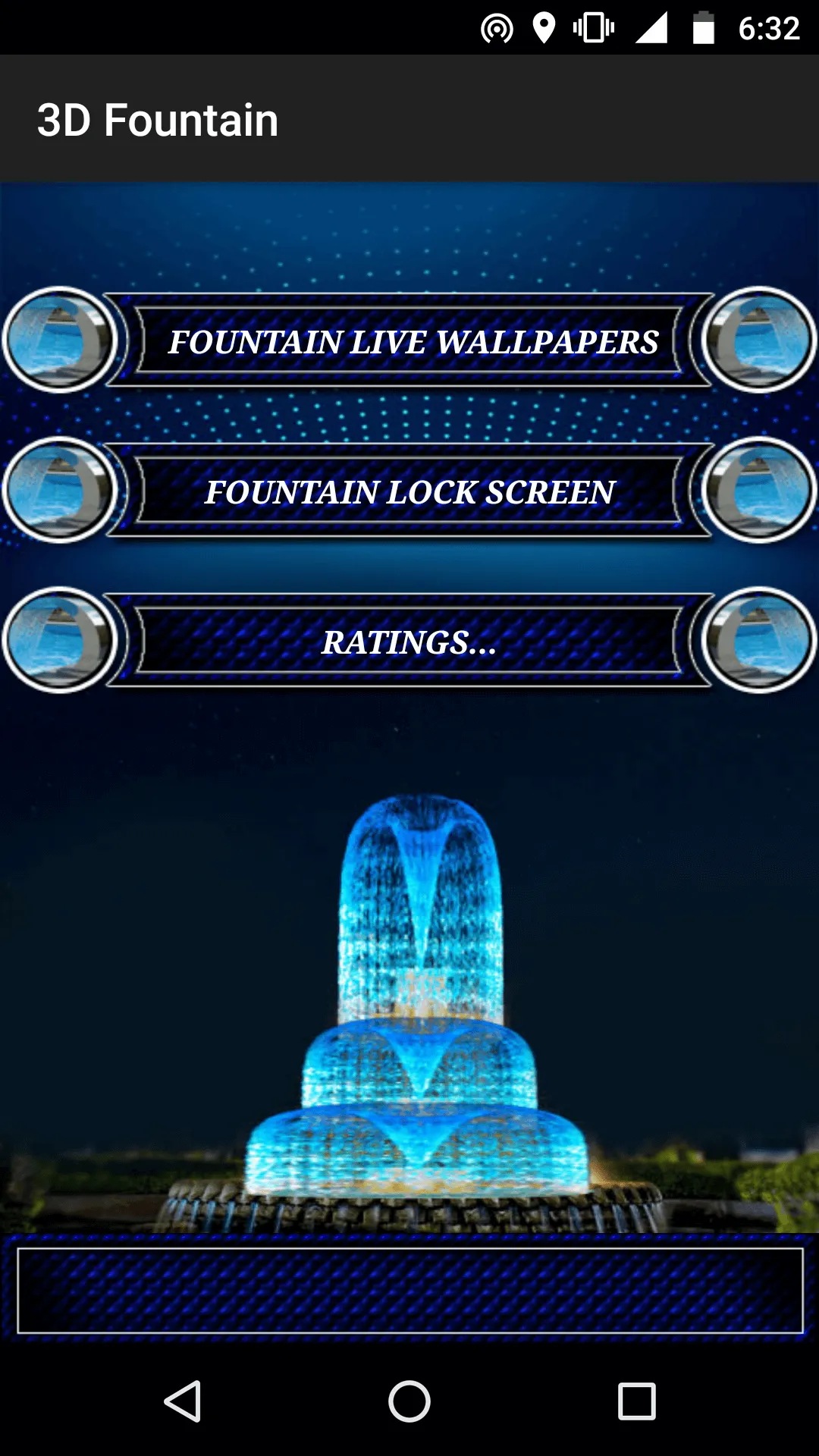 3D Fountain | Indus Appstore | Screenshot