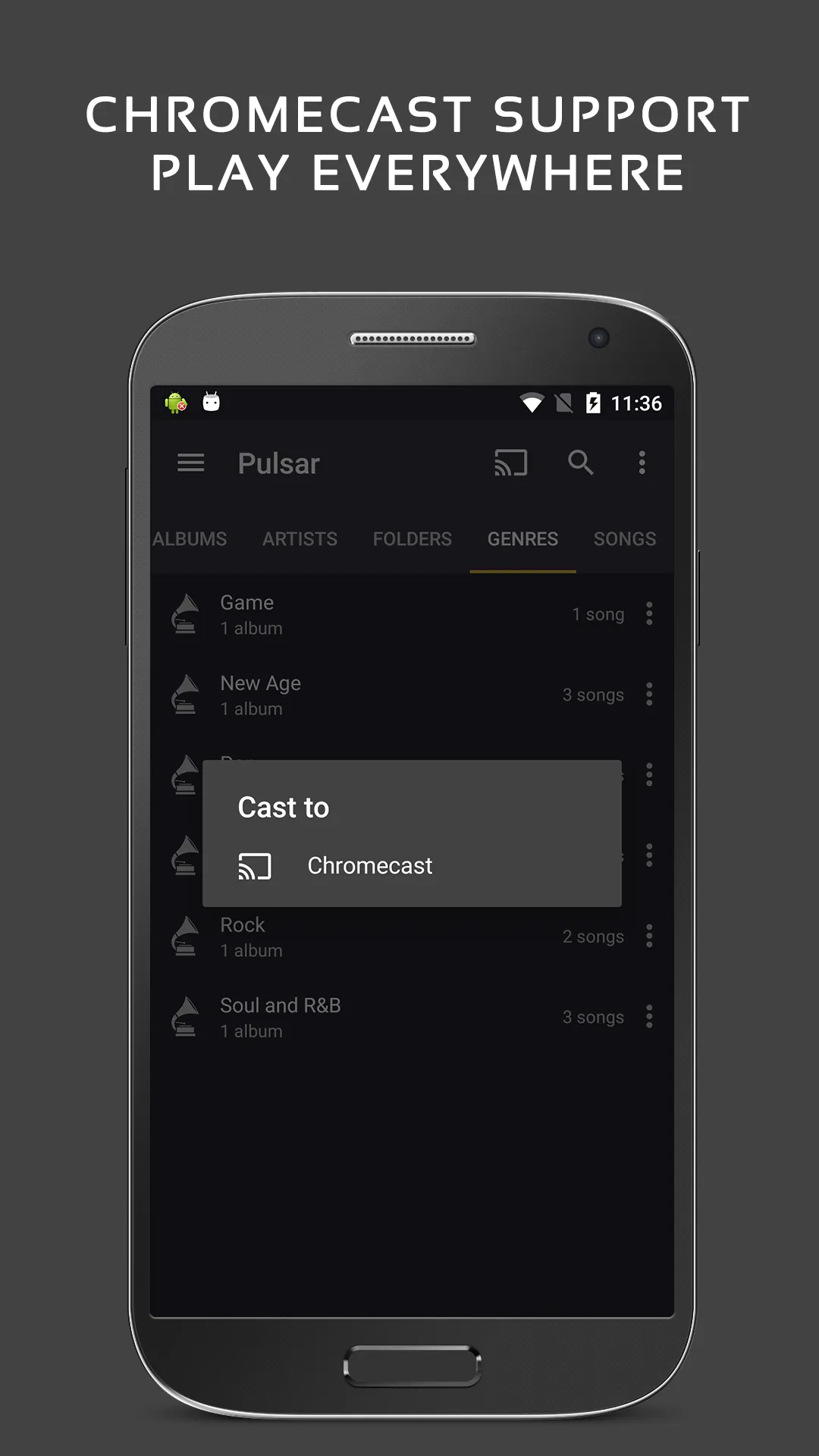 Pulsar Music Player | Indus Appstore | Screenshot