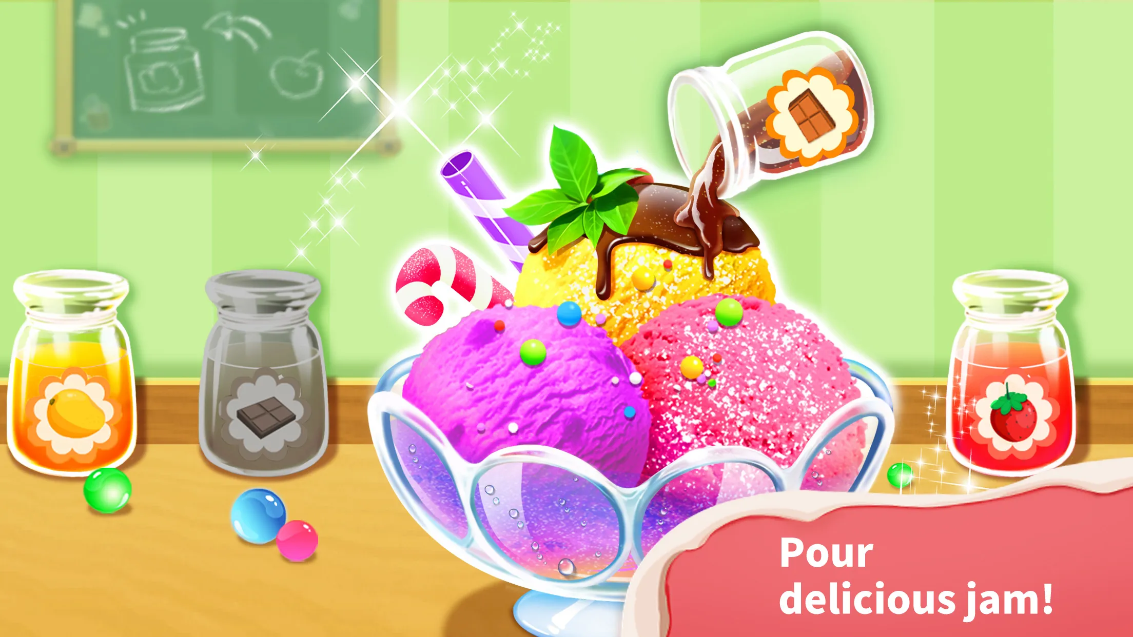 Baby Panda’s Ice Cream Shop | Indus Appstore | Screenshot