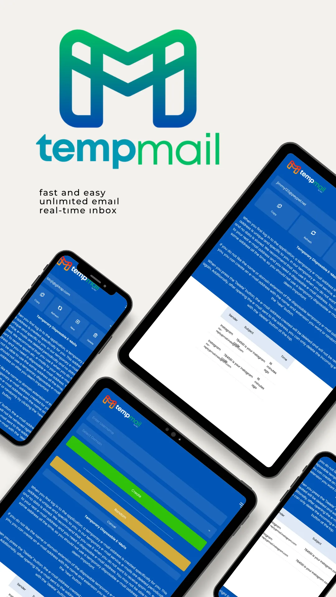 Temp Mail - Disporable Emails | Indus Appstore | Screenshot