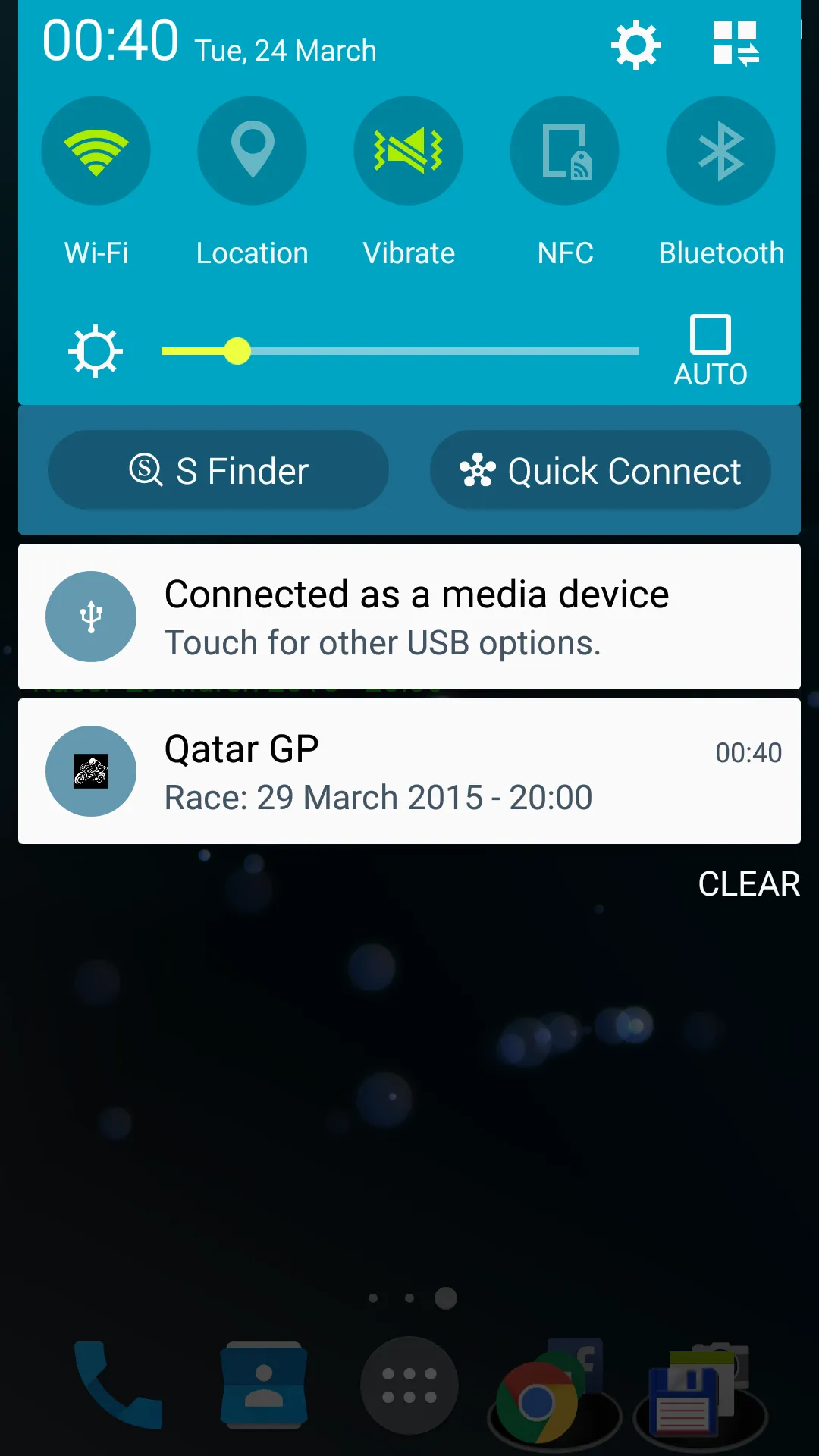 Motoracing Countdown Widget | Indus Appstore | Screenshot