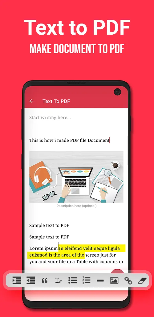 PDF Maker: All Files to PDF | Indus Appstore | Screenshot