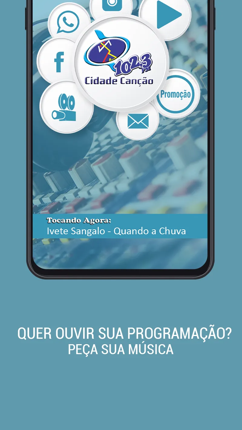 Cidade Canção FM 102,3 | Indus Appstore | Screenshot