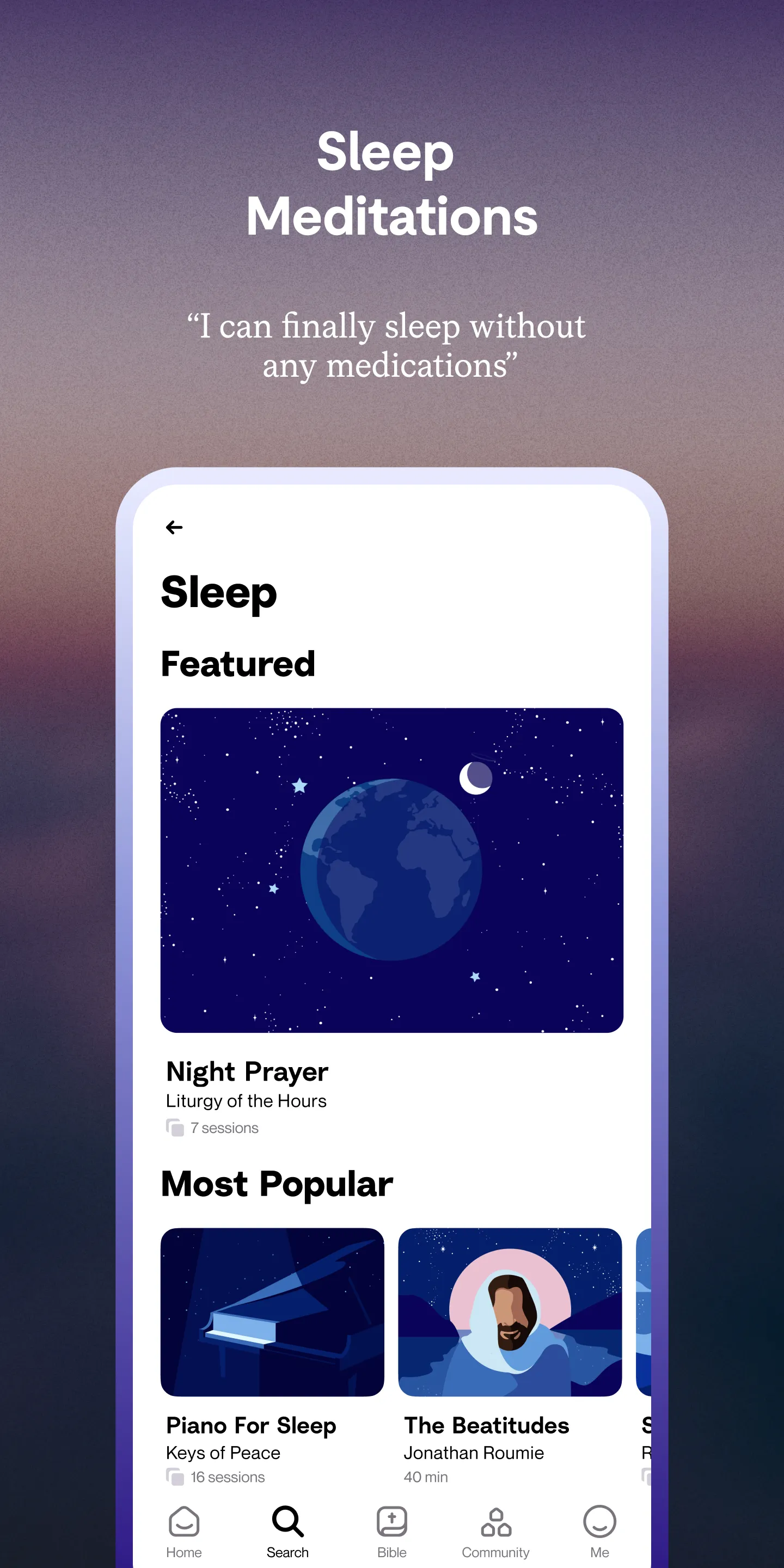 Hallow: Prayer & Meditation | Indus Appstore | Screenshot