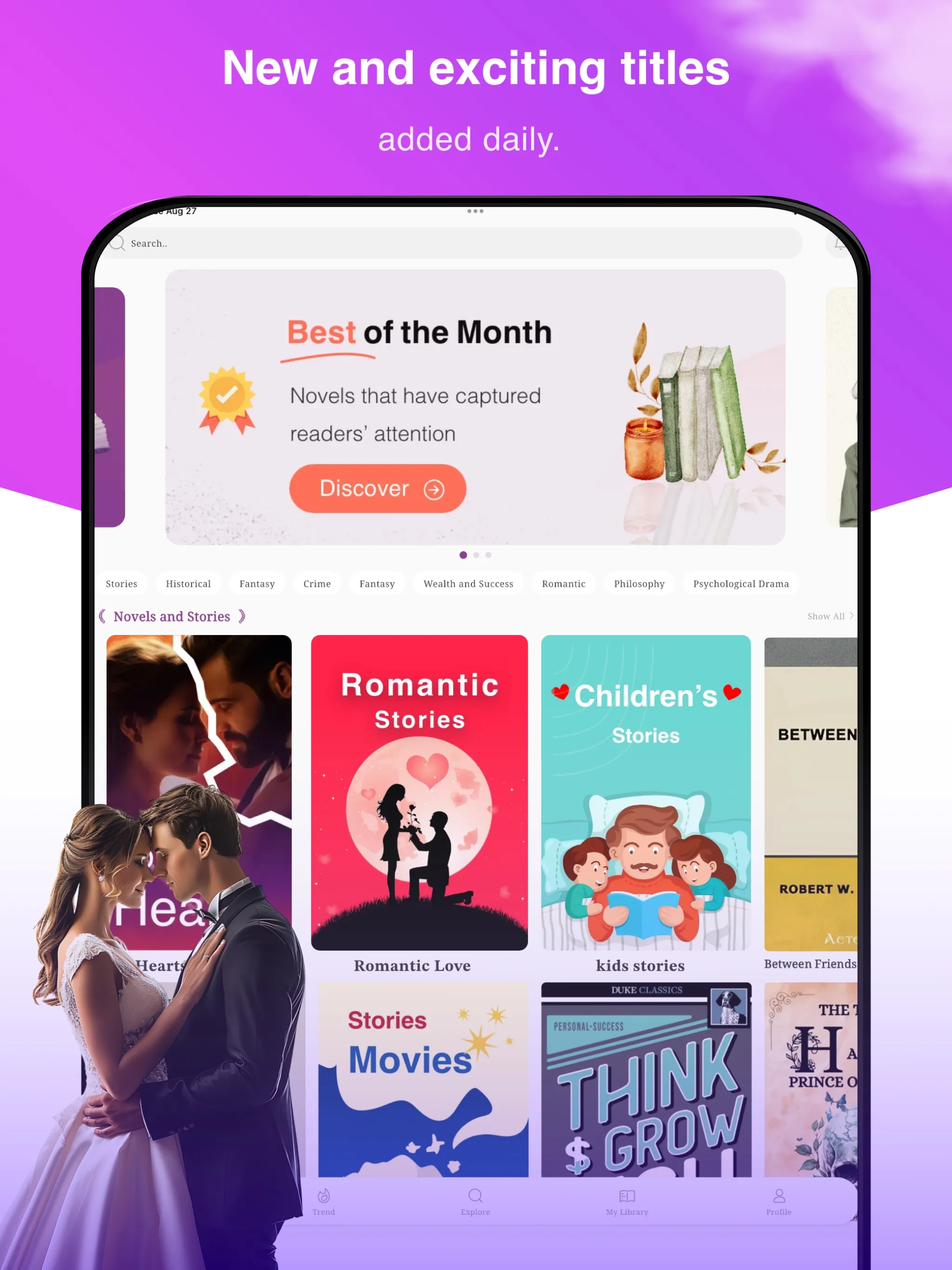 Novpad: Read Books & Stories | Indus Appstore | Screenshot
