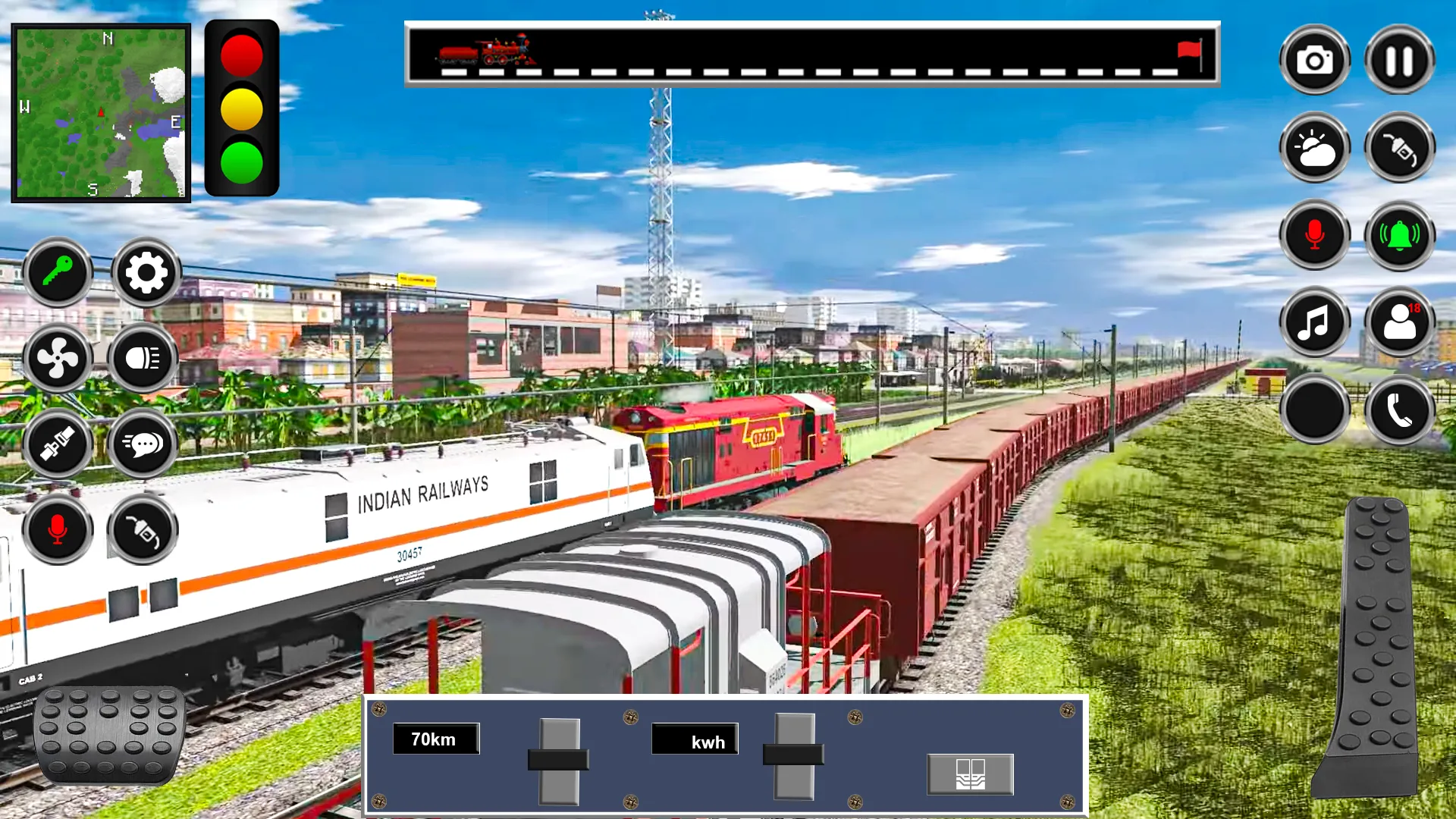 Train Driving Simulator Game | Indus Appstore | Screenshot