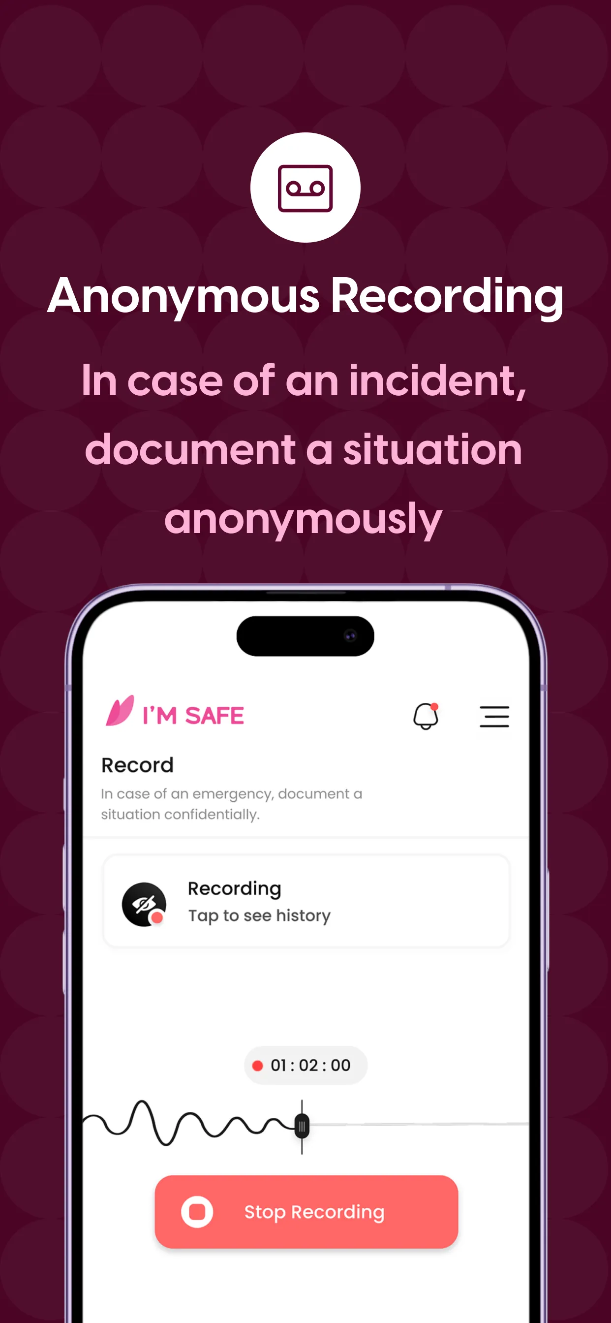 I'M SAFE - Women Safety App | Indus Appstore | Screenshot