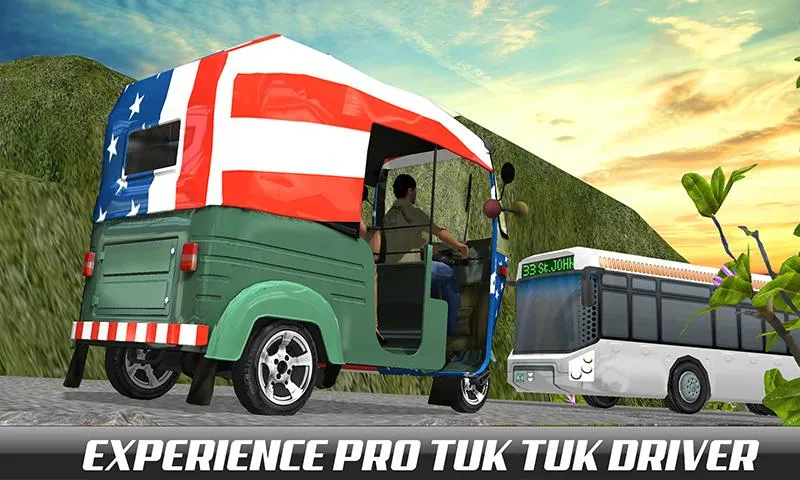 Tuk Tuk Auto Rickshaw Driver3d | Indus Appstore | Screenshot