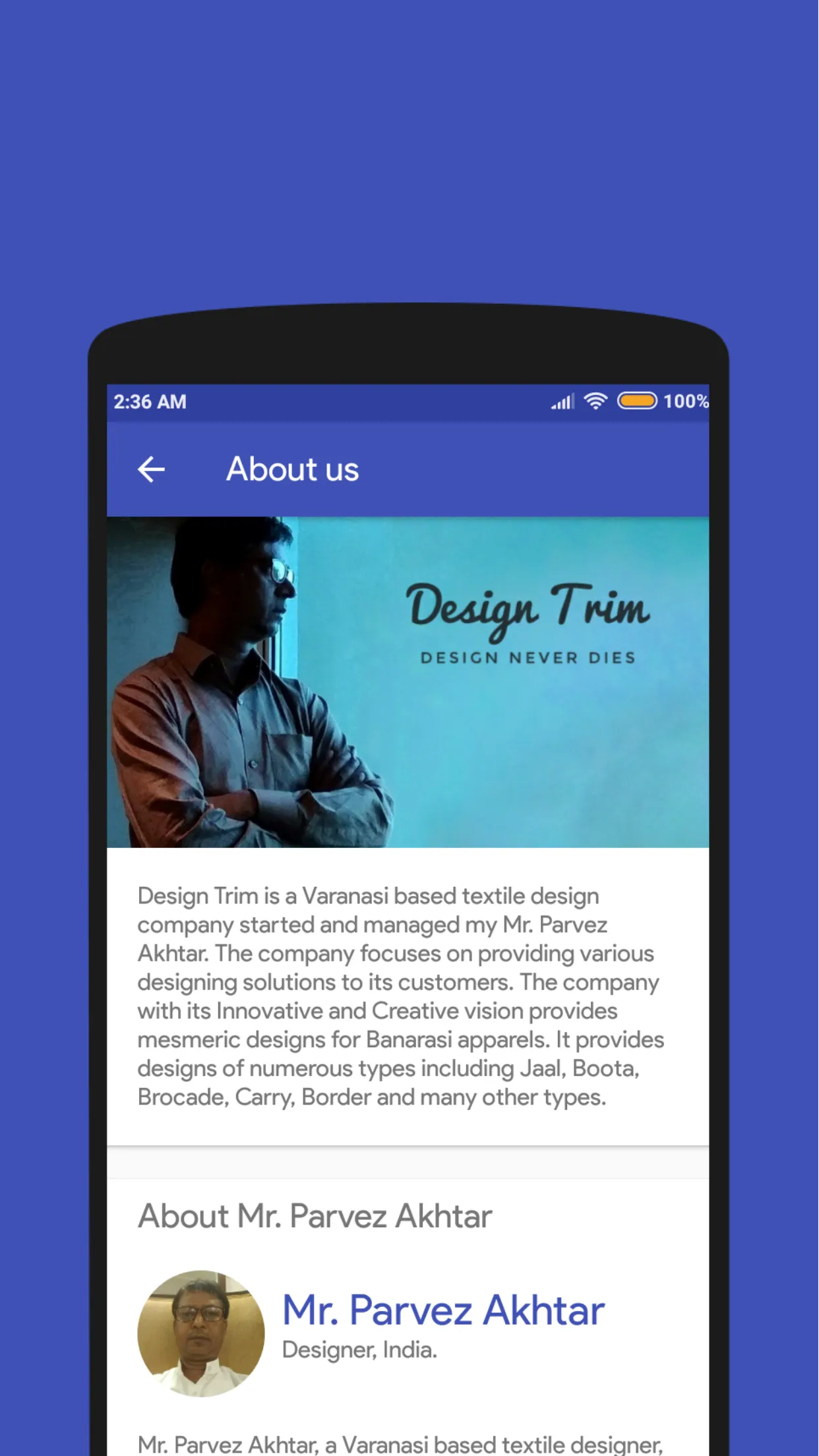 Design Trim | Indus Appstore | Screenshot