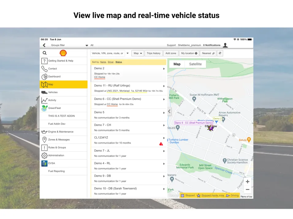 Shell Telematics | Indus Appstore | Screenshot