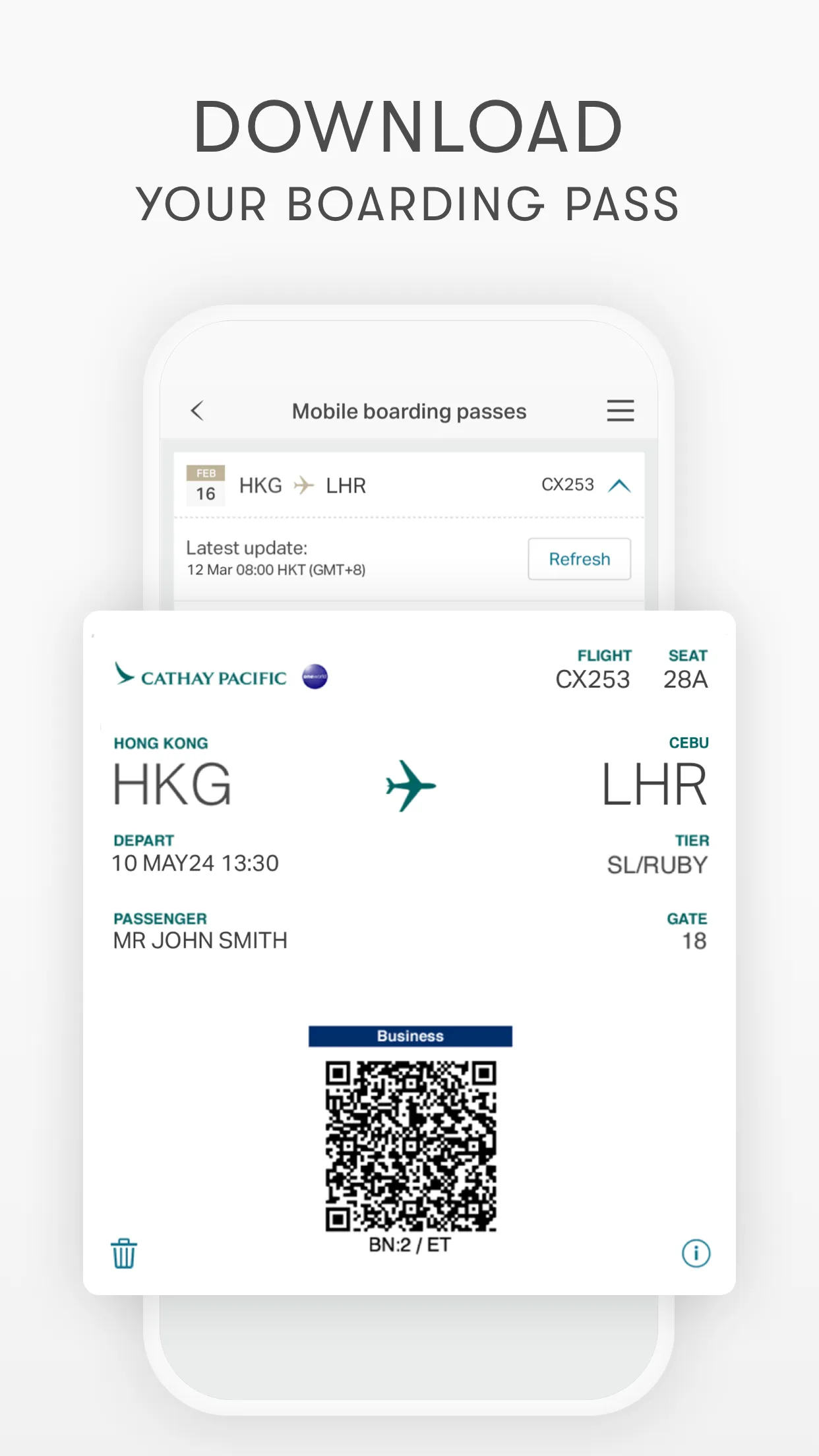 Cathay Pacific | Indus Appstore | Screenshot