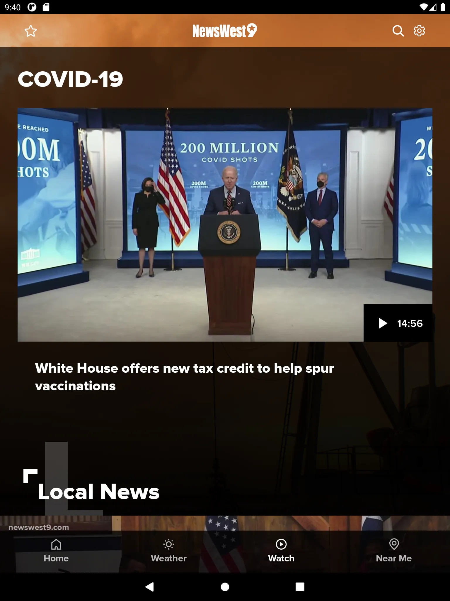 NewsWest 9 | Indus Appstore | Screenshot