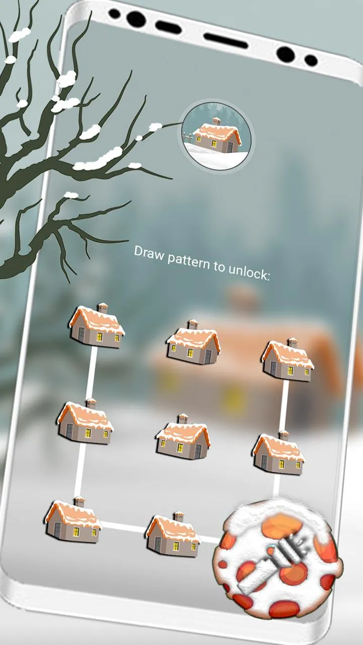 Winter House Launcher Theme | Indus Appstore | Screenshot