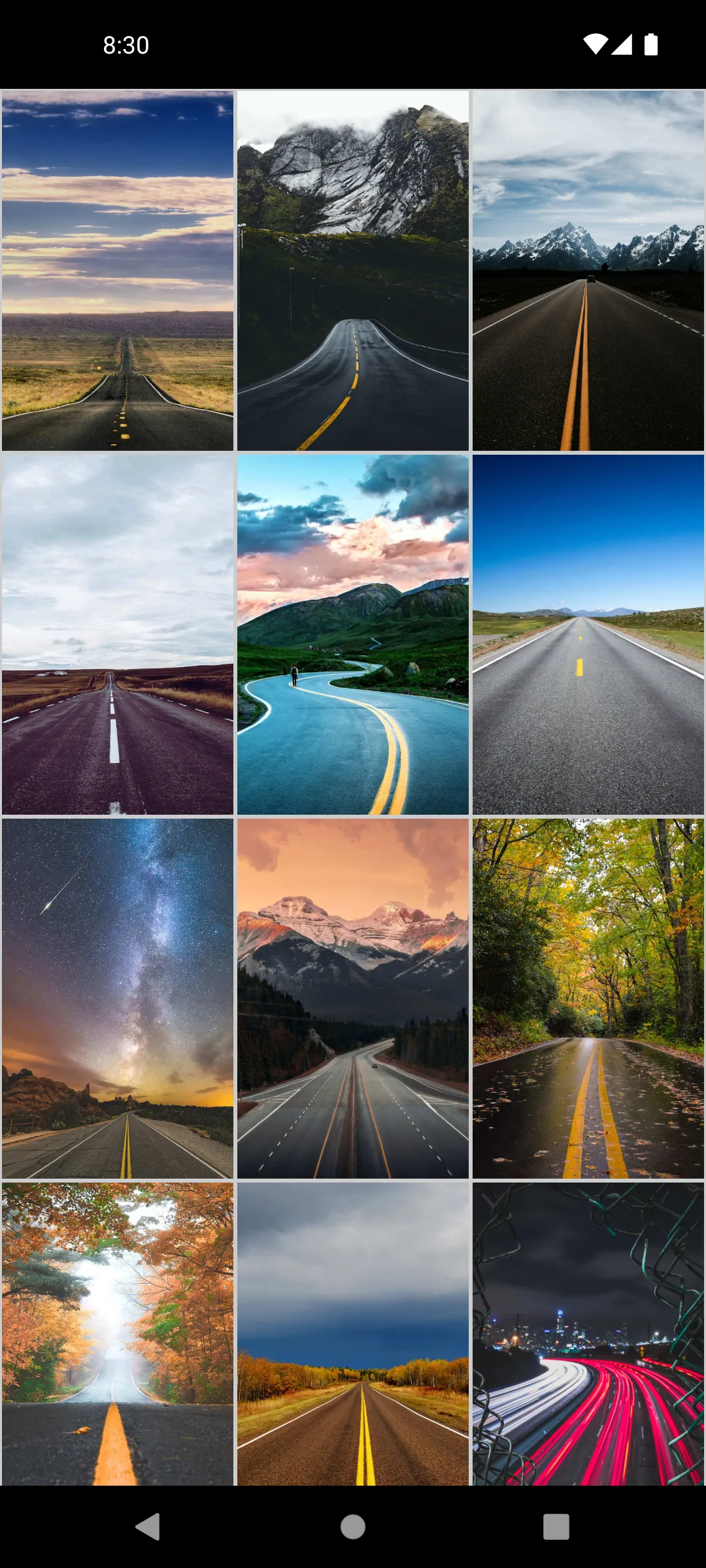 Road Wallpapers | Indus Appstore | Screenshot