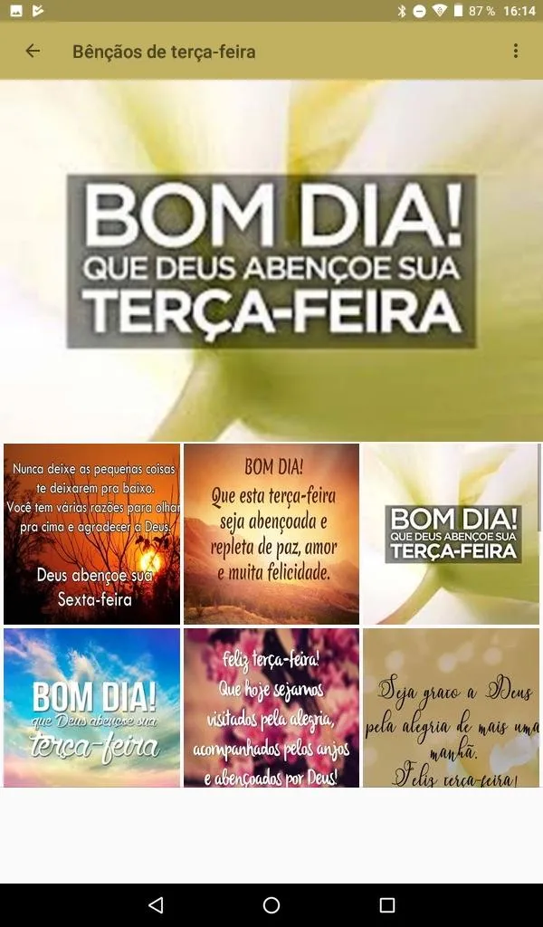 Sua Terça-Feira Seja Abençoada | Indus Appstore | Screenshot