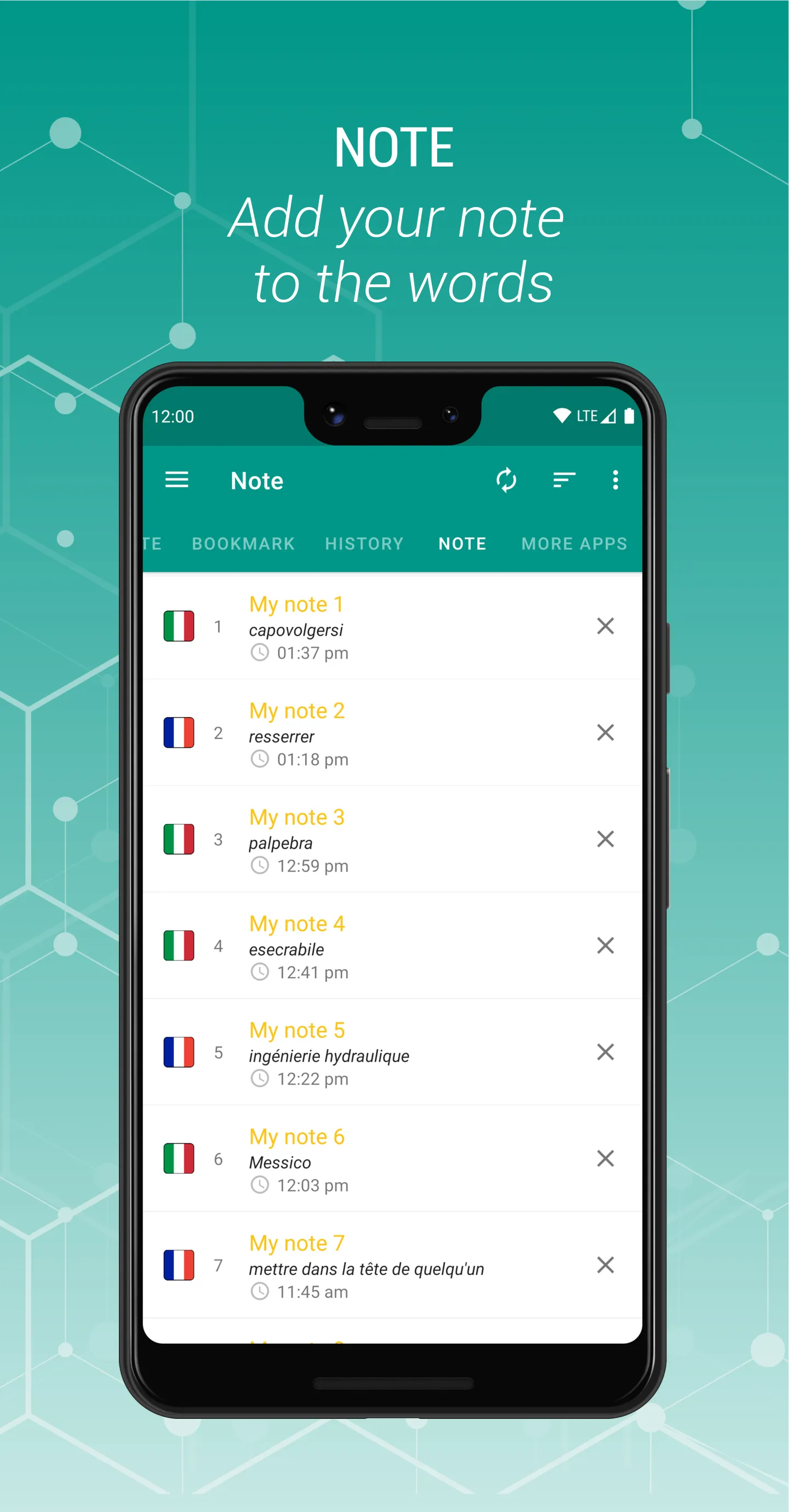 French-Italian dictionary | Indus Appstore | Screenshot