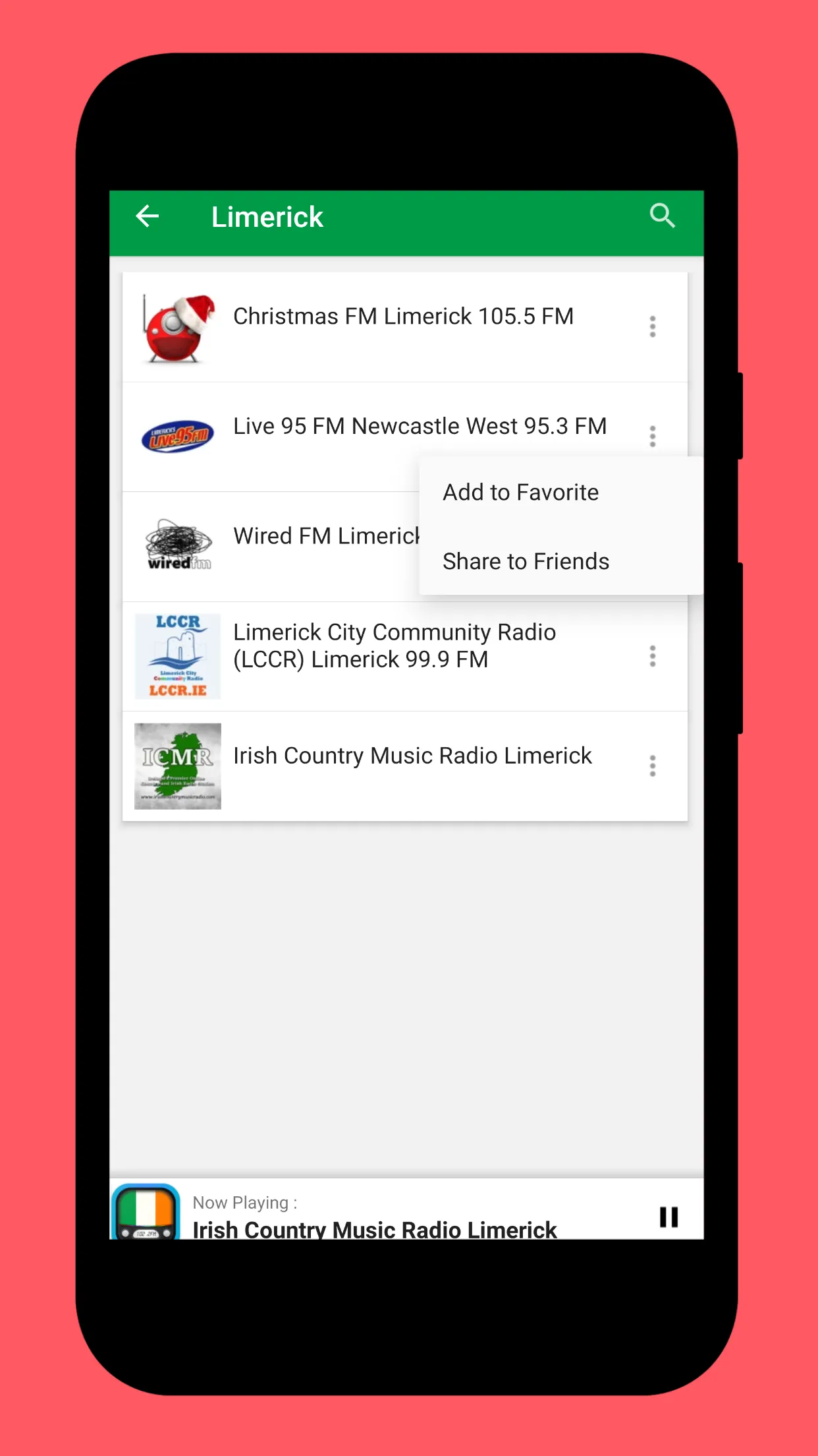 Radio Ireland App: Irish Radio | Indus Appstore | Screenshot