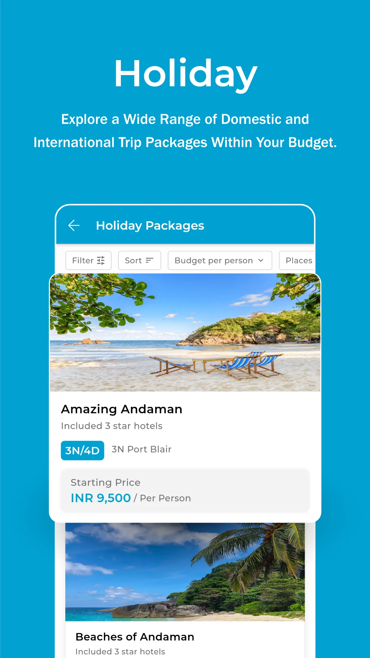 HappyEasyTrip: Flight Deals | Indus Appstore | Screenshot