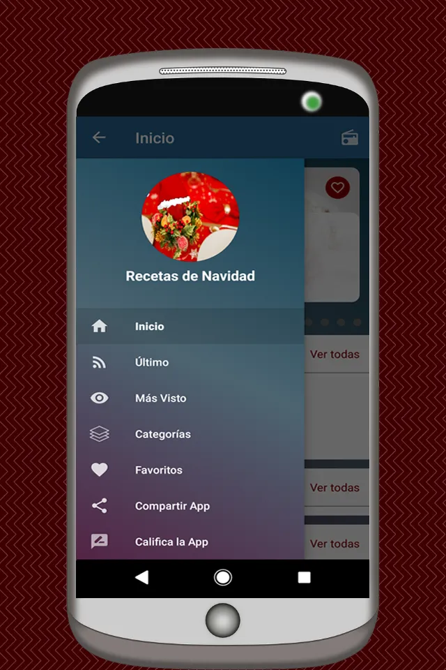 Recetas de Navidad | Indus Appstore | Screenshot