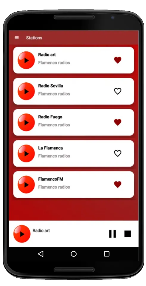 Flamenco Radio | Indus Appstore | Screenshot