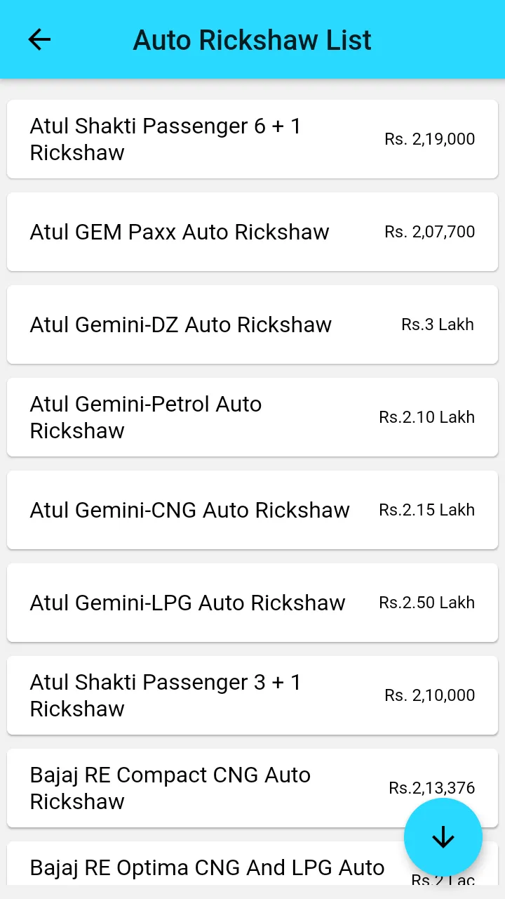 All Vehicles Guide & Database | Indus Appstore | Screenshot